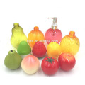 fruit shaped cosmetic pp cream jar